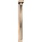 Ekena Millwork Funston Block Smooth Bracket w/ Offset Brace, Douglas Fir, 3 1/2"W x 20"D x 32"H BKT0402X20X32FST05SDF - alternate 2